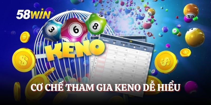 Cơ chế tham gia Keno dễ hiểu