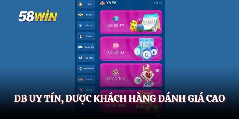 DB uy tín, được khách hàng đánh giá cao